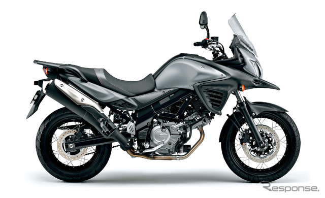 スズキ・Vストローム650XT(マットフィブロイングレーメタリック)
