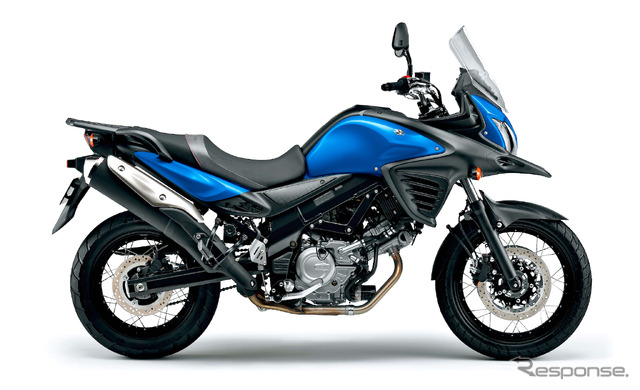 スズキ・Vストローム650XT(トリトンブルーメタリック)