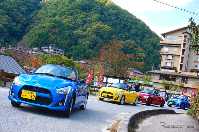 ダイハツ コペン初のファンイベント“Panorama Drive with Achimura”