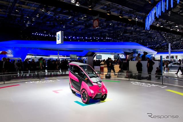 トヨタ i-Road(パリモーターショー14)