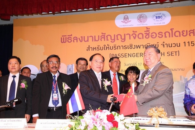 タイ国鉄、中国北車から115両購入