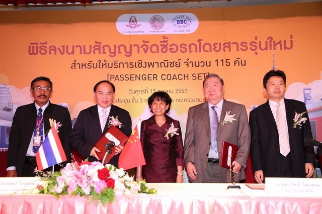 タイ国鉄、中国北車から115両購入