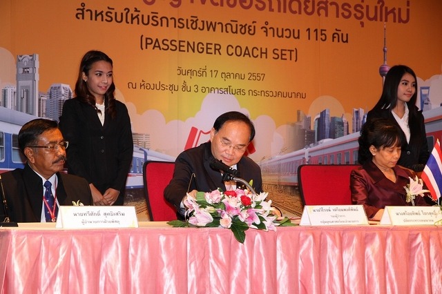 タイ国鉄、中国北車から115両購入