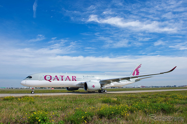 カタール航空A350XWB初号機、ドーハ＝フランクフルト路線就航へ（2）