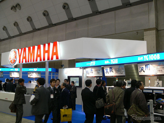 【インターネプコン06】世界有数、ヤマハの表面実装機事業