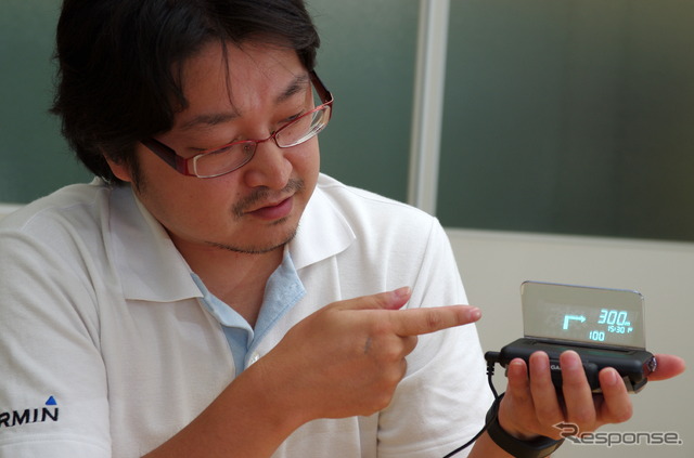 いいよねっと 向井淳氏 とGARMIN HUD