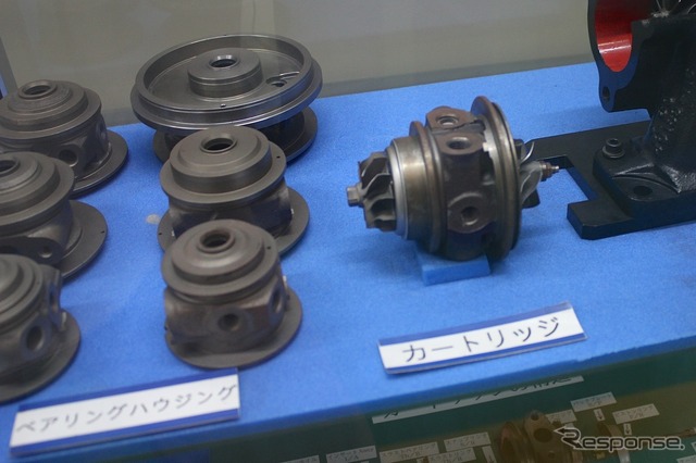 ターボチャージャーの中核部品であるカートリッジ