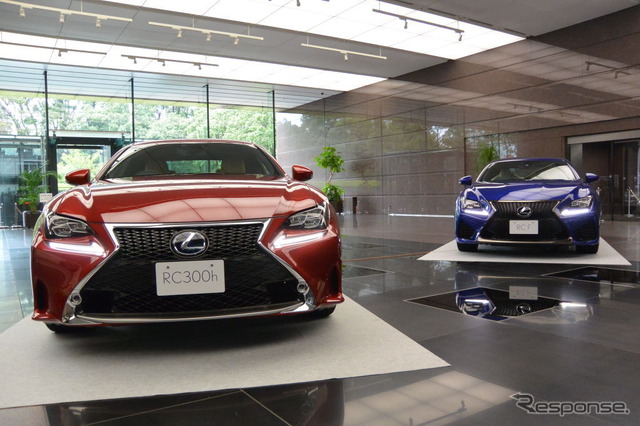 レクサス RC/RC F 発表会