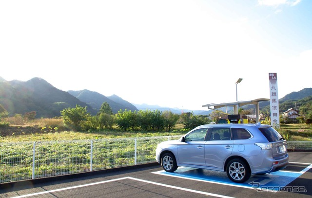 電気自動車で栗ごはんは炊けるのか? 三菱 アウトランダーPHEVで秋の味覚、食べ走り