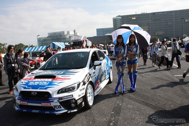 新型WRX STI全日本ラリー仕様車
