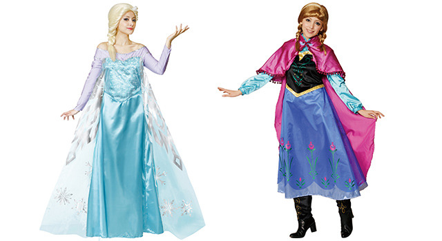 『アナと雪の女王』エルサ&アナの衣装 (C) Disney.
