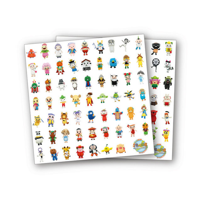 初回封入特典「ご当地キャラ大集合ステッカー」(※画像はイメージです)