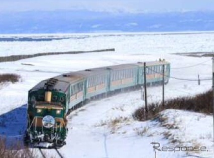 JR北海道は冬の期間中に532本の臨時列車を運転。知床斜里～網走間では1月31日から『流氷ノロッコ号』を運転する