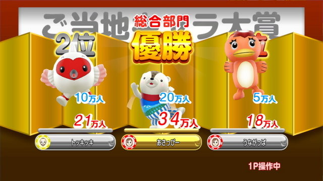 Wii Uと3DSで出発進行~!120体以上のご当地キャラが登場する『ご当地鉄道~ご当地キャラと日本全国の旅~』出発式(1)
