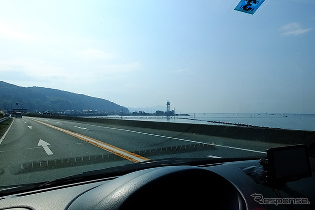 島原湾を愛でながら国道57号(天草街道)を走る