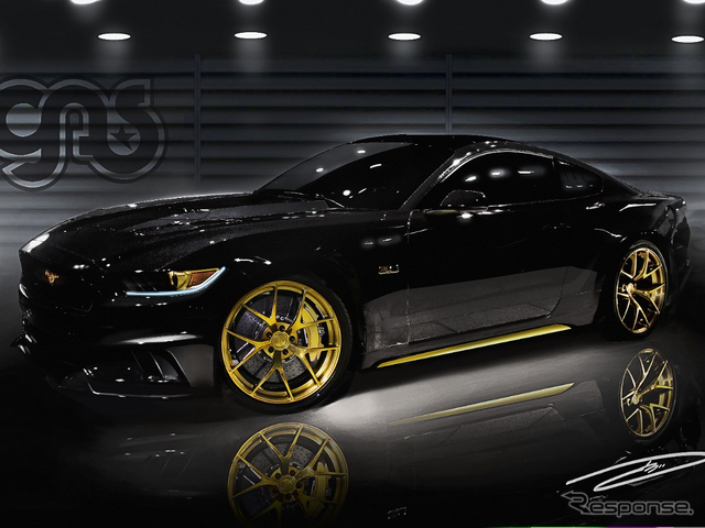 SEMA14でGalpin Auto Sportsが予告している新型フォードマスタングのカスタマイズカー