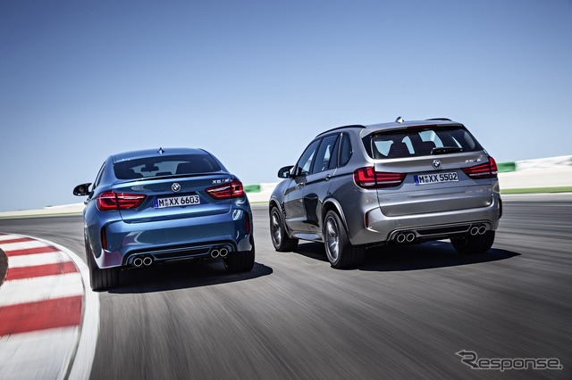 新型 BMW X6M と X5M