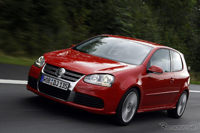 【VW ゴルフR32 欧州リポート】管楽器を思わせる官能的V6サウンド
