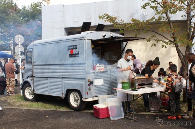 シトロエン・Hバンの移動販売車