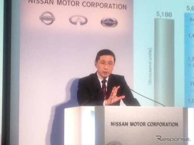 日産自動車の西川廣人代表取締役