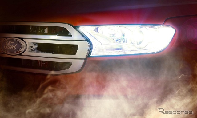 フォード の新型SUV、エベレスト の予告イメージ