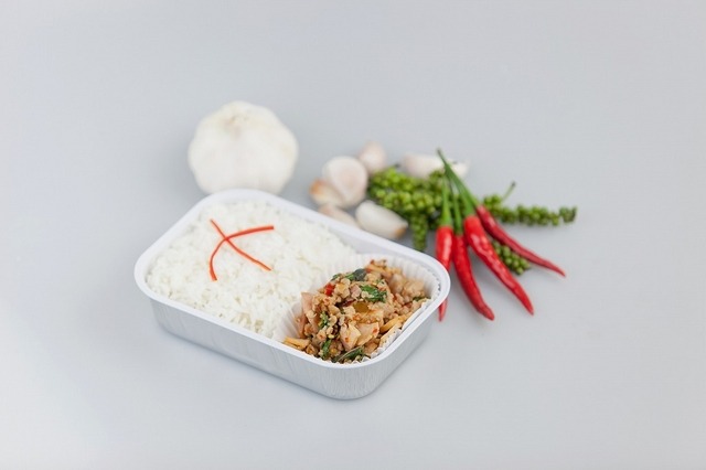 タイ・エアアジアXの機内食
