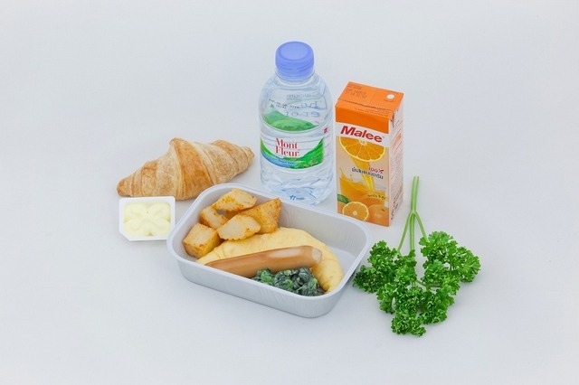 タイ・エアアジアXの機内食