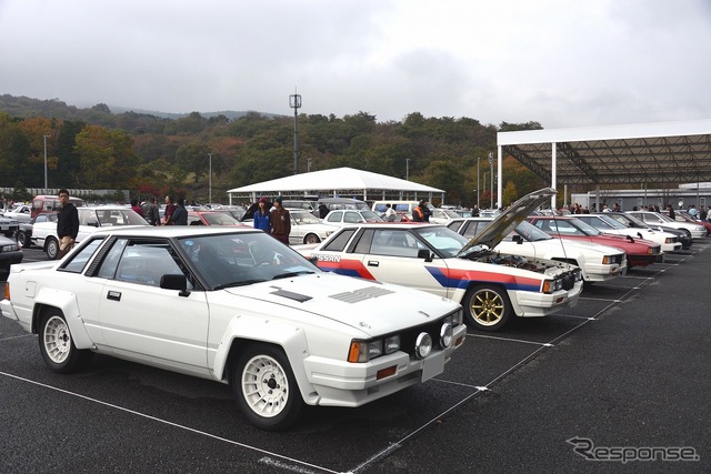 500台の80年代車が富士スピードウェイに集結…ハチマルミーティング2014開催