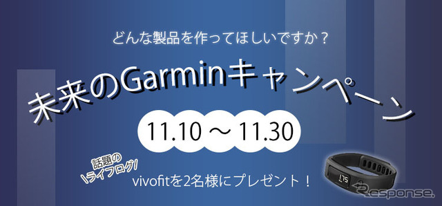 未来のガーミン キャンペーン