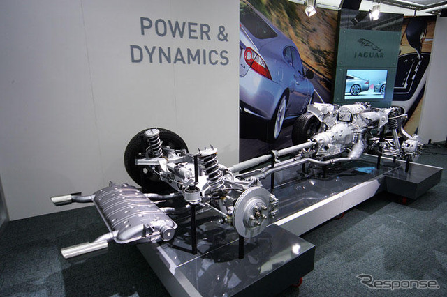 【ジャガー新型XK テクノロジーリポート】パドルシフトで駆る4.2リッターV8ユニット