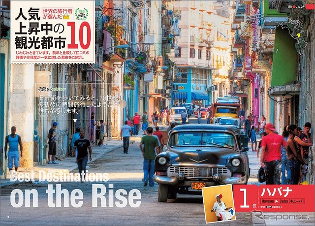 トリップアドバイザー 旅行なんでもランキング 世界編