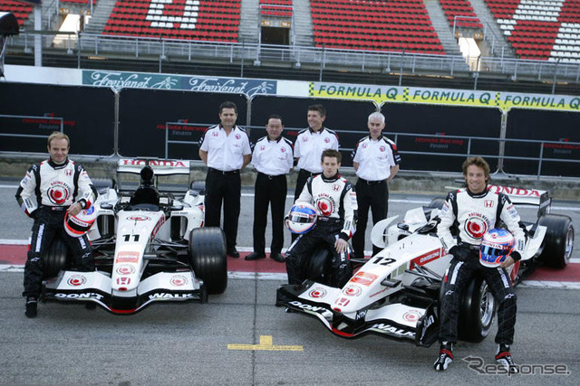 【ホンダF1】2006年チャレンジャー「RA106」発表