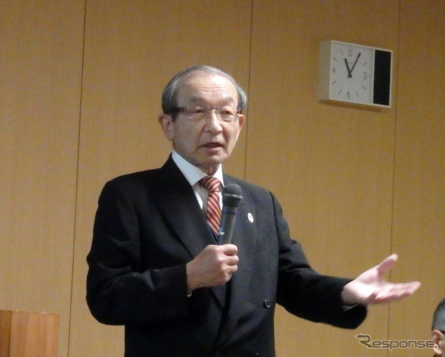 SIP-adusプログラムディレクター渡邉浩之氏(ITSジャパン会長・トヨタ自動車顧問)
