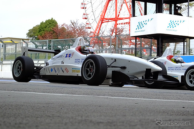 三重県鈴鹿市で11月12日に行われた鈴鹿サーキットレーシングスクール フォーミュラ(SRS-F)スカラシップ選考会