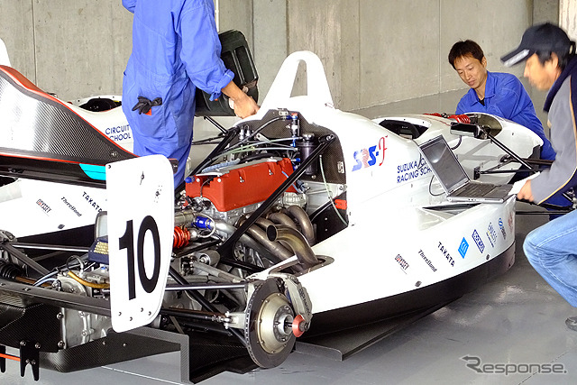 三重県鈴鹿市で11月12日に行われた鈴鹿サーキットレーシングスクール フォーミュラ(SRS-F)スカラシップ選考会