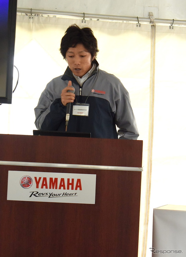 ヤマハ発動機 デザイン本部賞品デザイン部 安田将啓氏