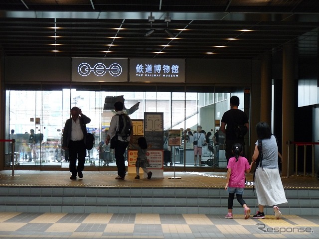 東京駅にあるステーションギャラリーのほか鉄道博物館や旧万世橋駅などもクイズラリーのポイントに設定されている。写真は鉄道博物館。
