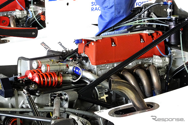 ホンダの2Lエンジンを積むスクール用オリジナル・フォーミュラカー(国際レーシングコース仕様)