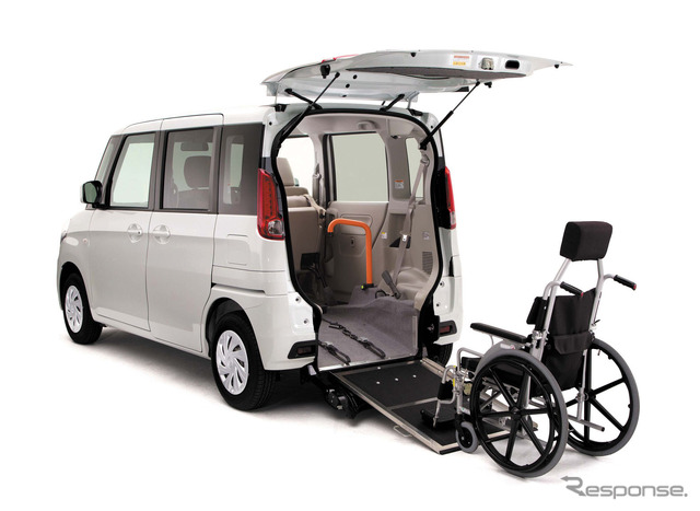 マツダ・フレアワゴン スロープ式車いす移動車