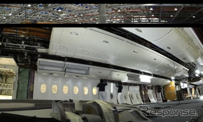 エミレーツ航空、A380初号機の定例整備を終える（1）