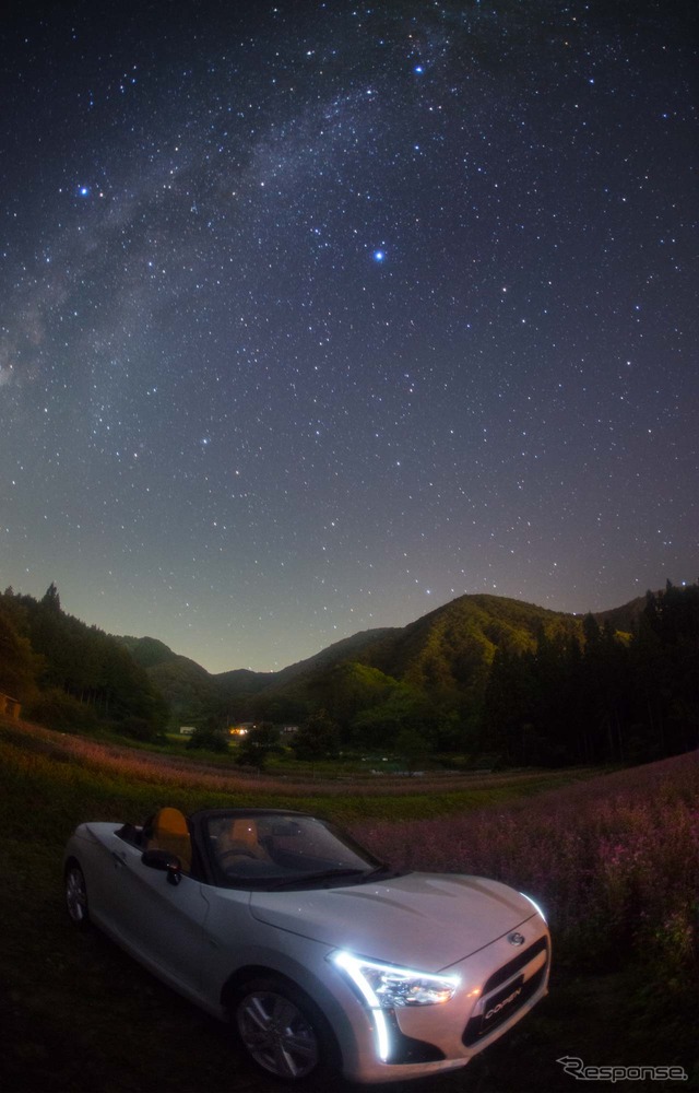 新型 コペン TVCMに、「しし座流星群」動画を募集…流星ドライブ