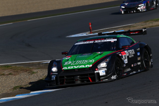 決勝4位の#24 GT-R。