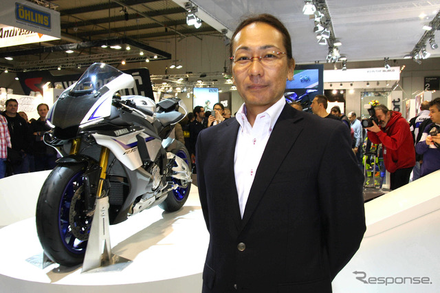 ヤマハ発動機 YZF-R1新型のプロジェクトリーダー、藤原秀樹氏