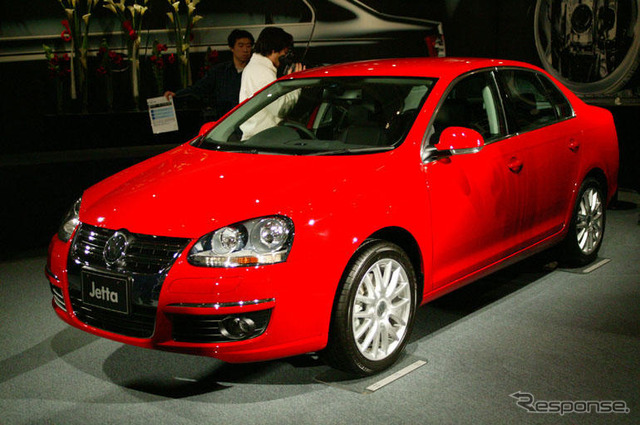 【VW ジェッタ 日本発表】ワッペングリル