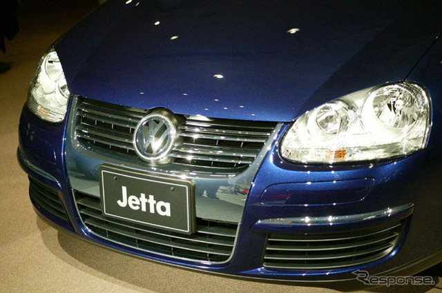 【VW ジェッタ 日本発表】ワッペングリル