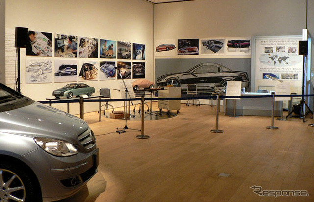 メルセデスベンツ、ドイツ・デザイン展に出展