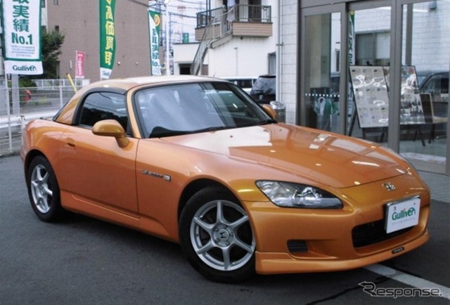 取り扱い車の例。写真はホンダS2000