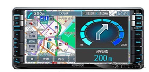 ケンウッド彩速ナビ・MDV-D502BTW