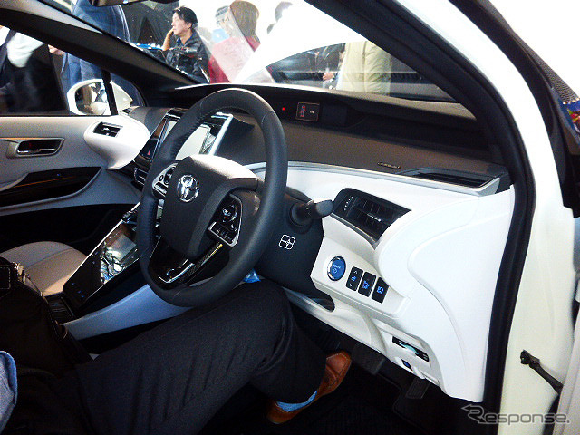 11月18日、日本科学未来館で行われたトヨタFCV『MIRAI』発表会
