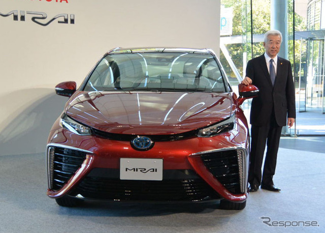 トヨタ MIRAI 発表会
